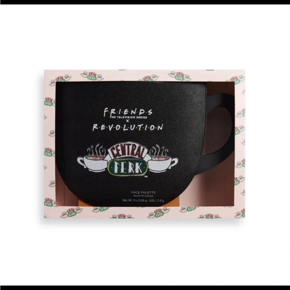 Friends x Revolution Central Perk Light to Medium Eye Shadow Palette